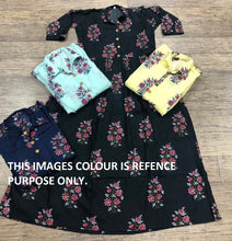 Load image into Gallery viewer, Latest Designer Straight Printed Red Color Rayon Stitched Kurti-249